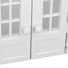 GLOGLOW Puerta para Gatos con Portal Francés, Puerta Interior para