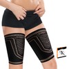 Hamstring Compression Sleeve(pair)-Copper Thigh Compression Sleeve for Women Men-Thigh Braces