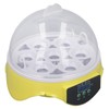 7 Eggs Incubator Easy Temperature Control Mini Egg Incubator for