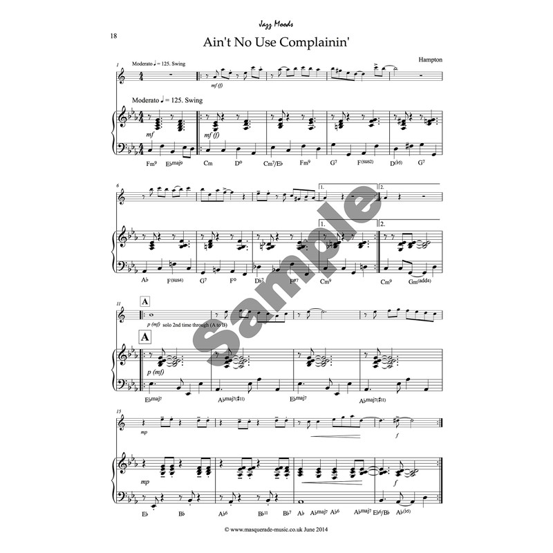 Andy Hampton: Jazz Moods