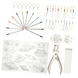 FELTECHELECTR 1set Practical Heat Shrink Tool Kit Unique Shrinky Art Films Heat Shrink Sheets for Creative Crafts Safe Material Imagination and Manual Skills