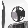 500W Black and White Mini Electric Heater Portable Wall Mounted