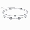 Dorunmo Anklet for Women 925 Sterling Silver Womens Anklet April
