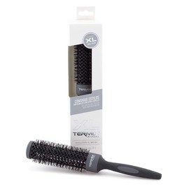 Termix Evolution XL Round Hairbrush Ø 37 mm, 3cm longer- Hairbrush with ionized fibers and a 25% extra surface for faster drying