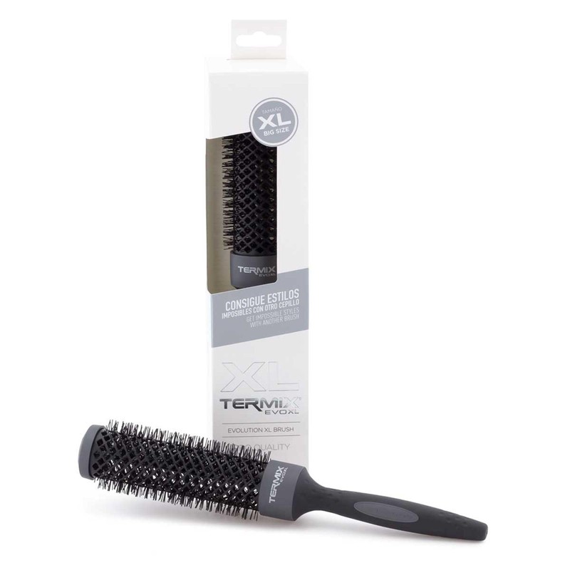 Termix Evolution XL Round Hairbrush Ø 37 mm, 3cm longer-