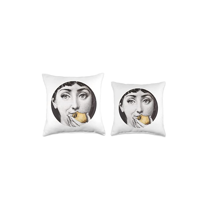 Lina Cavalieri Fornasetti Throw Pillow