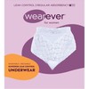 3-Pack Women's Black Lovely Lace Regular Absorbency Incontinence Panties 1X