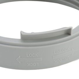 Strong and AC Coupling Extension Connector for 150mm Diameter Air Conditioning Exhaust Ducts