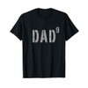 Mens Military Style Dad9 9th Power Dad of 9 Kids