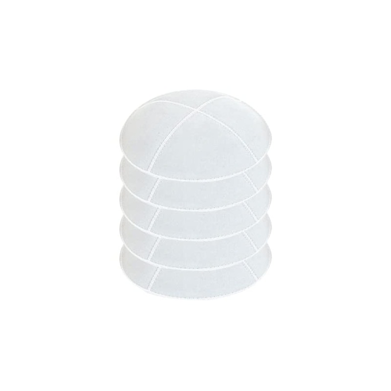 The Kabbalah Centre Suede Leather Fabric Kippot Four Panel Kippah