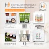 ROOTS AROMATHERAPY Airbnb Travel+Essentials Shampoo and Conditioner Sets Body Wash