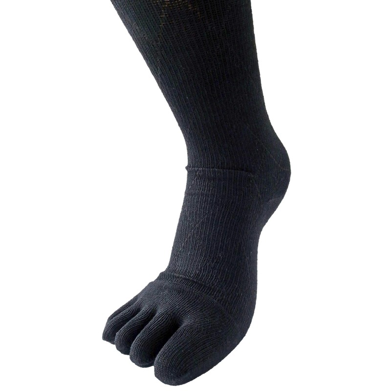 Healing Feet 17055-994-950 Women's Compression 5-Toe High Socks, 4 Patterns,