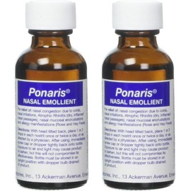 Jamol Laboratories Ponaris Nasal Emolient, 1 oz (Pack of 2)