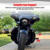 Goldfire Universal Motorcycle 1.25" Highway Pegs, 32mm Adjustable Engine Guard