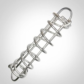 Boat Docking Mooring Spring, Marine Anchor Dock Line Stainless Steel Damper Snubber Springs (XS:4-1/2")