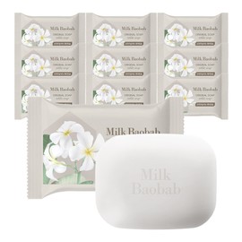 Milk Baobab Original Soap White Soap 100g 10 packs / 밀크바오밥 오리지널 비누 화이트솝 100g 10개입