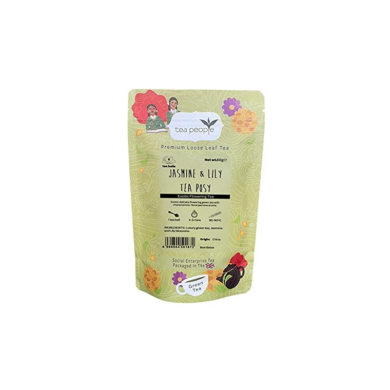 Tea People Jasmine & Lily Tea Posy - 60g Retail