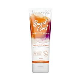 Les Secrets de Loly Boost Curl - Curl Styling Gel - Strong Definition & Hold without Bonding - Wavy to Frizzy Hair - 97% Natural Ingredients - 250ml