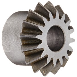 Boston Gear L146Y-P Bevel Pinion Gear, 1.5:1 Ratio, 0.375" Bore, 16 Pitch, 16 Teeth, 20 Degree Pressure Angle, Straight Bevel, Steel