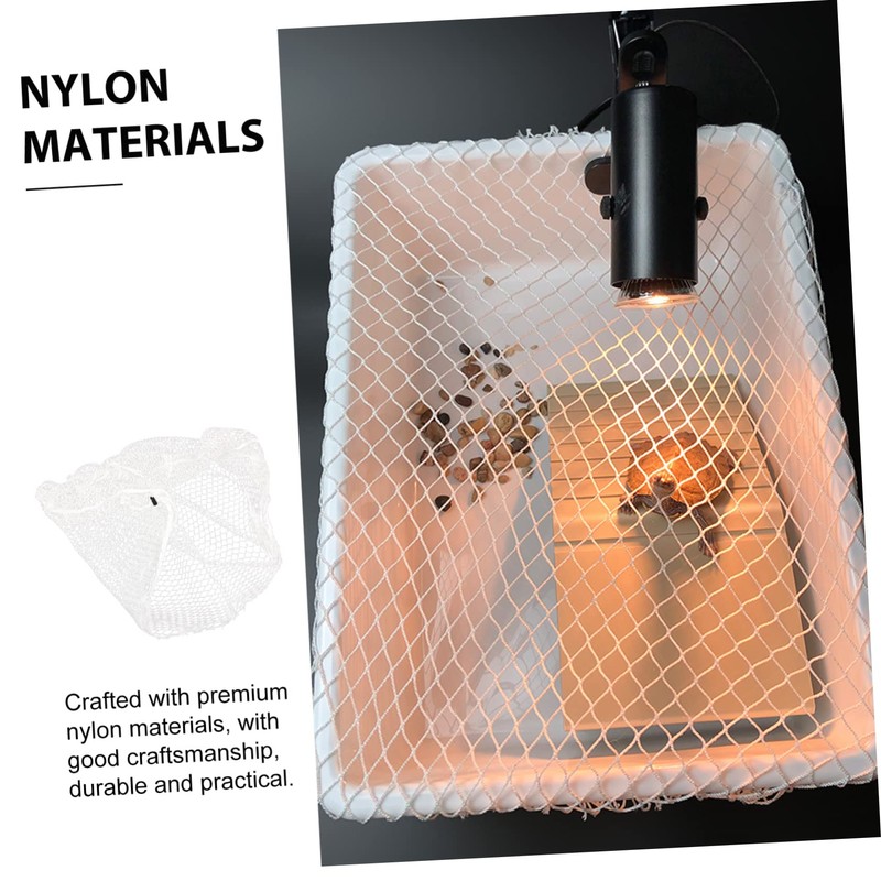 VILLFUL Turtle Tank Escape Net Aquarium Mesh Screen Fish Tank