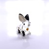 Sansukjai Rabbit Tiny Micro Figurines Hand Blown Glass Art Animals