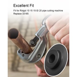 3Pcs Pipe Cutting Wheel Blades Fit for Ridgid 10 15 15-SI 20 Pipe Cutters Replace 33165, for Cutting Plastic Copper Aluminum Steel Tube