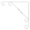 DURAline Ornamental Bracket WHT 10X10 244, metal, White, 25 x
