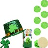 Fruidles St. Patrick's Day White Milk Chocolate Coins, Green Foil