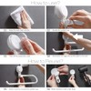 ARBAKS Suction Cup Paper Towel Holder Under Cabinet,No Drilling Towels