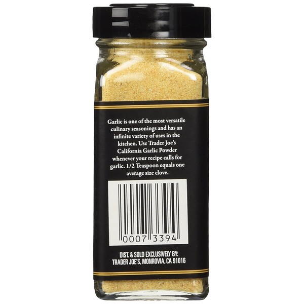 Trader Joe's Spices Of The World California Garlic Powder NET WT. 2.6 OZ (73g) - 2-PACK
