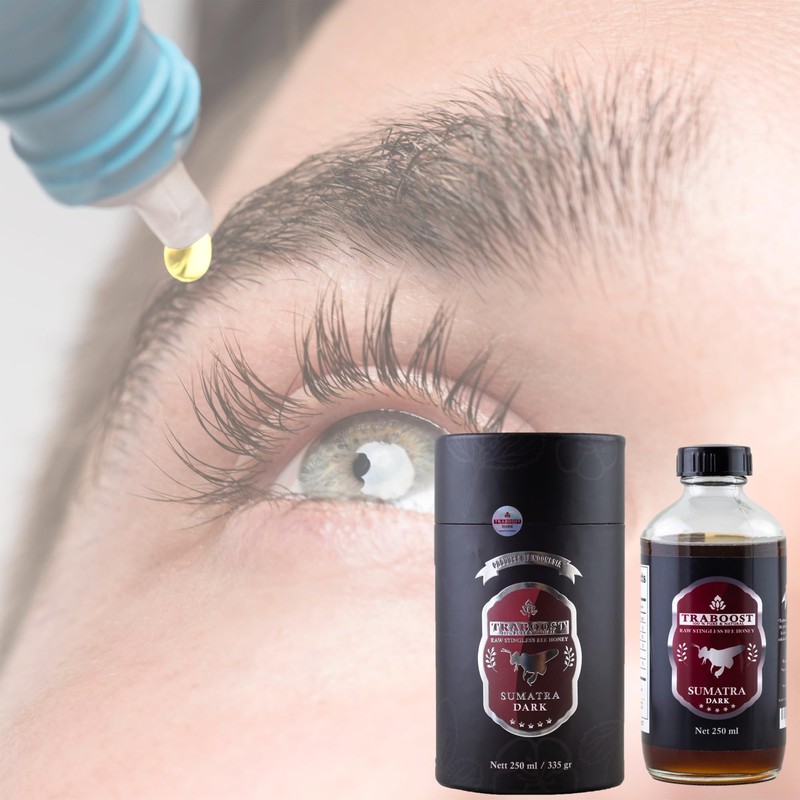 Traboost Stinglees Bee Honey from Sumatra Indonesia DARK | 250
