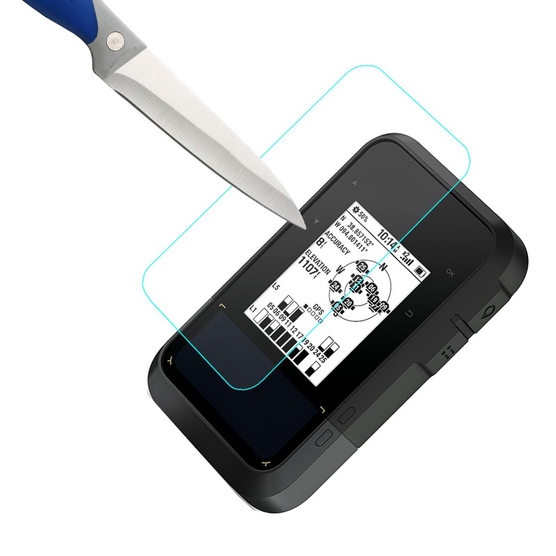 Mr.Shield Screen Protector Compatible with Garmin eTrex Solar [Tempered Glass]