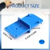 Drilling template blue hole row template pot hinge template, pot