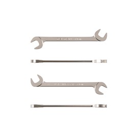 TEKTON 7/16 Inch Angle Head Open End Wrench | WAE83211 | Made in USA