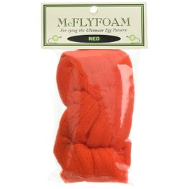 TIEMCO Fly Tying Hairline Dubbing Mac Fly Foam Egg Yarn Red #17