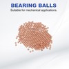 uxcell 200 Pcs Bearing Balls, 1.5mm Diameter Precision Solid Copper