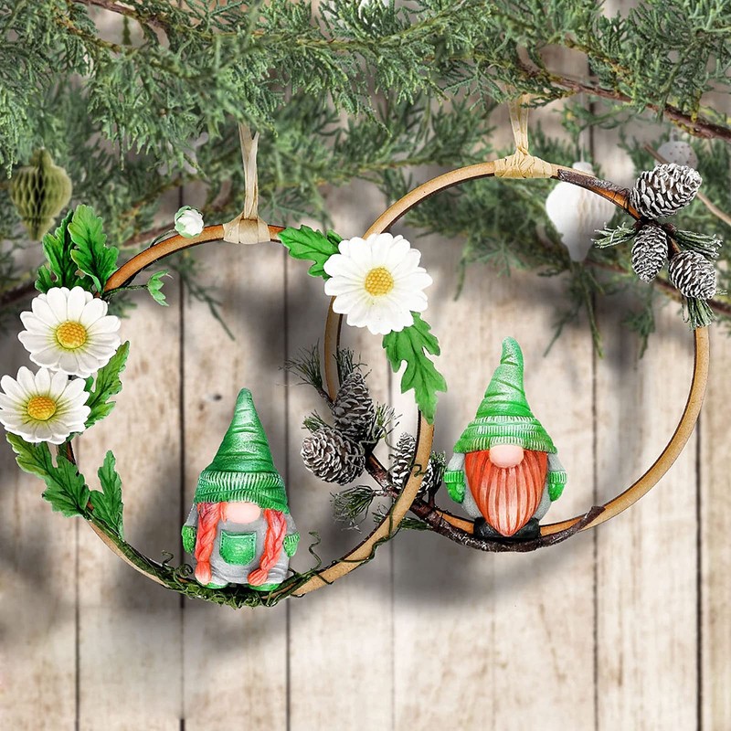 Christmas Gnome Doll Fondant Mold Grey