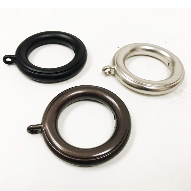 Rod Desyne Decorative 1.75 inch Eyelet Rings - Cocoa