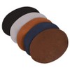 Repair Patches, 10pcs 5 Colors Oval Suede Elbow Patches Oval