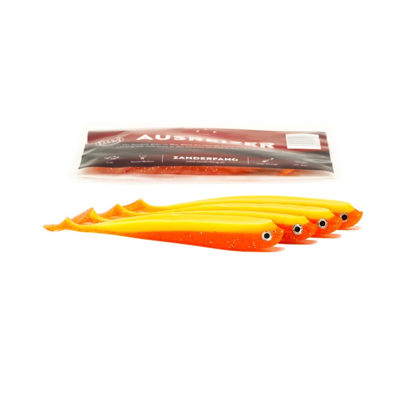 Zanderfang Rubber Fish Cod Fishing Lure Attractant UV Rubber Fish