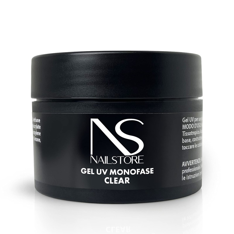 Nail Store UV Gel Single Phase Clear Long Hold Self