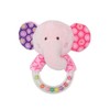 Lorelli Baby Rattle Plush Toy 13 cm Rattle Ring Grasping