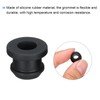 sourcing map 10Pcs Snap Rubber Grommet Plug Mount Dia 9mm
