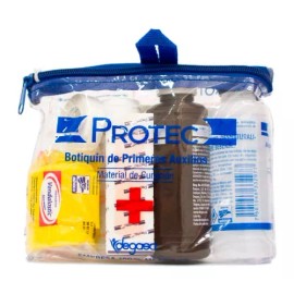 Protec Kit O Botiquín De Primeros Auxilios Simple Y Transportable.
