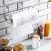 CroBlissful Paper Towel Holder for Wire Shelving 5'' D x