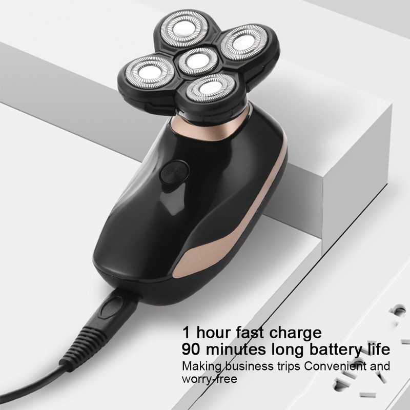 Electric Shaver Multifunctional USB Rechargeable Hair Beard Trimmer for Men