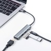 Sanwa Direct 400-HUB086GM USB Hub, Type-C Connection, HDMI 4K /