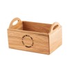 Olympia Oak Printed Table Caddy 230mm Innovative Design for Better