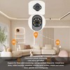 Dual Lens Security Camera 4MP HD WiFi AP Hotspot Surveillance
