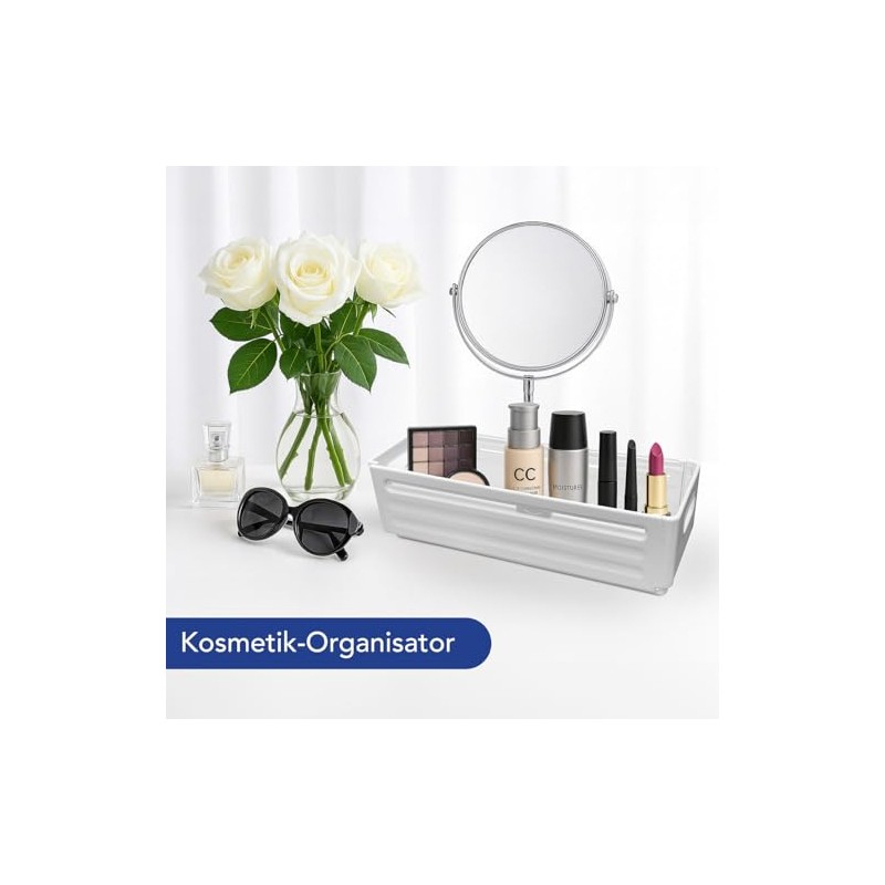 Rosenstein & Söhne Set of 2 Kitchen Cupboard Organisers, Foldable,